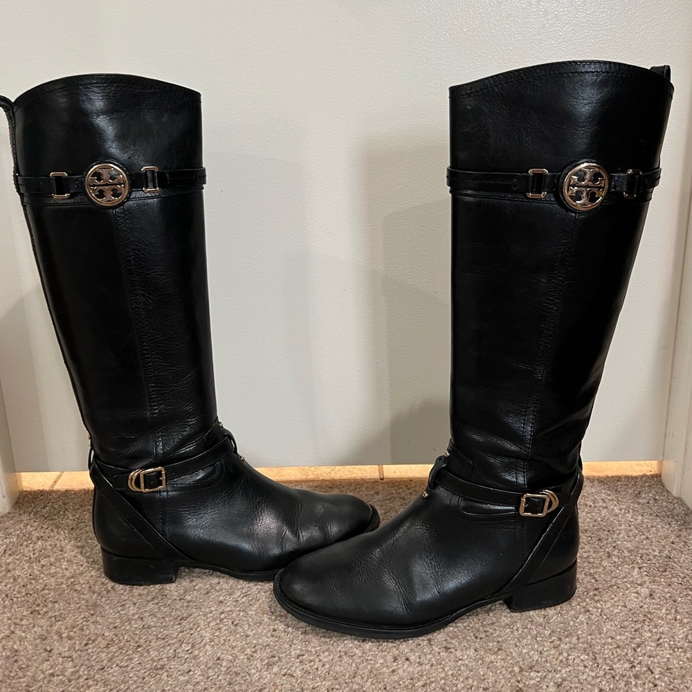 Tory Burch Riding Boot Size 9. Calista 30mm Boot style #22128693